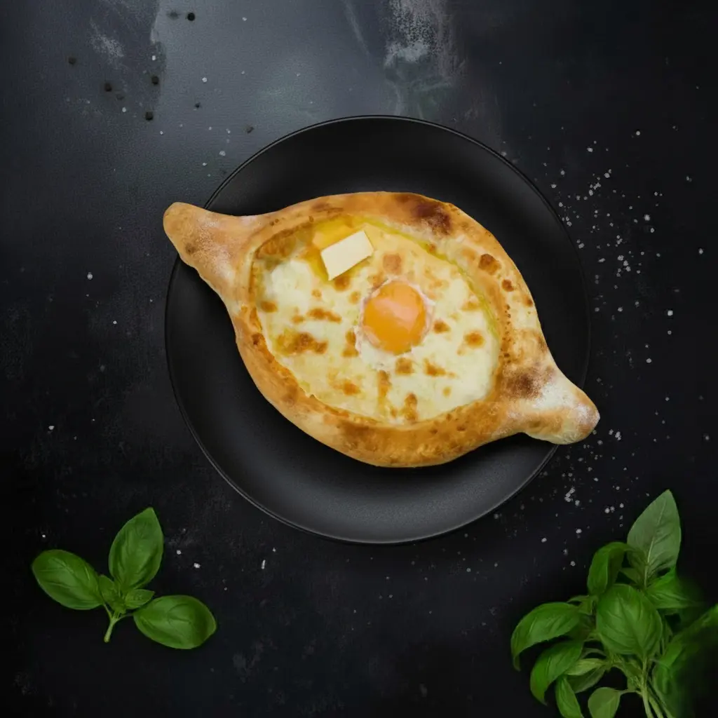 Adjarian khachapuri